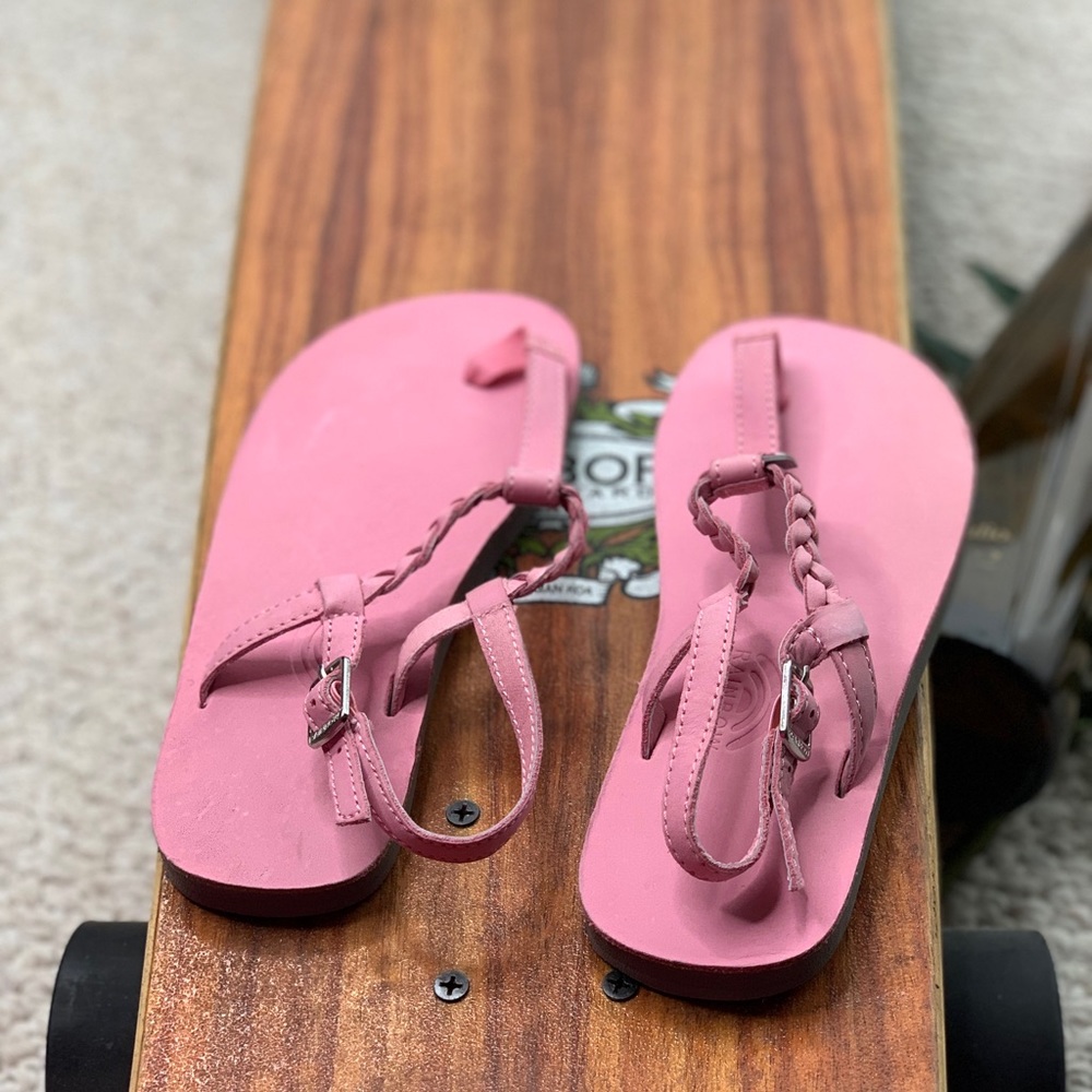 RAINBOW braid sandals - Picture 3 of 3